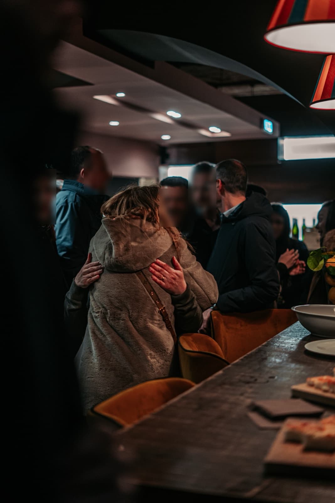 Un abbraccio tra amici da Filippo's