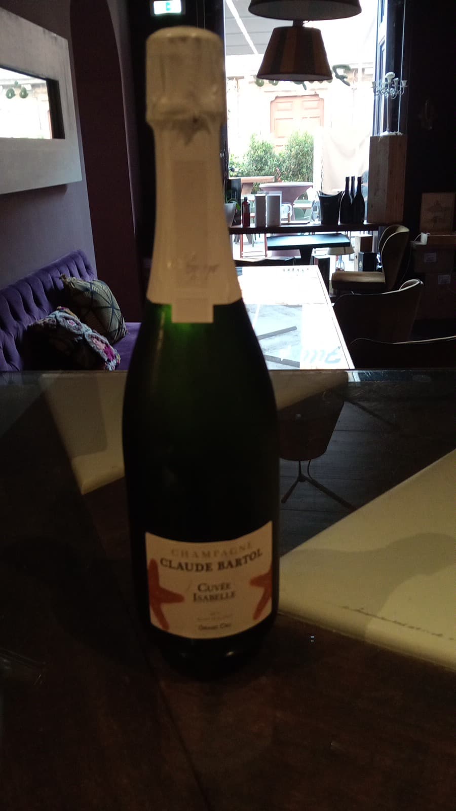 Cuvèe Isabelle Grand Cru Blanc de Blanc Brut — Claude Bartol