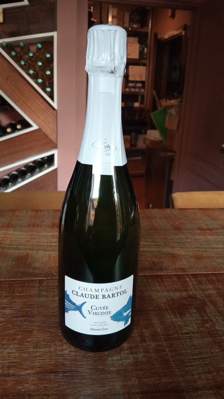 Cuvèe Virgine Grand Cru Nature Blanc de Blanc brut — Claude Bartol