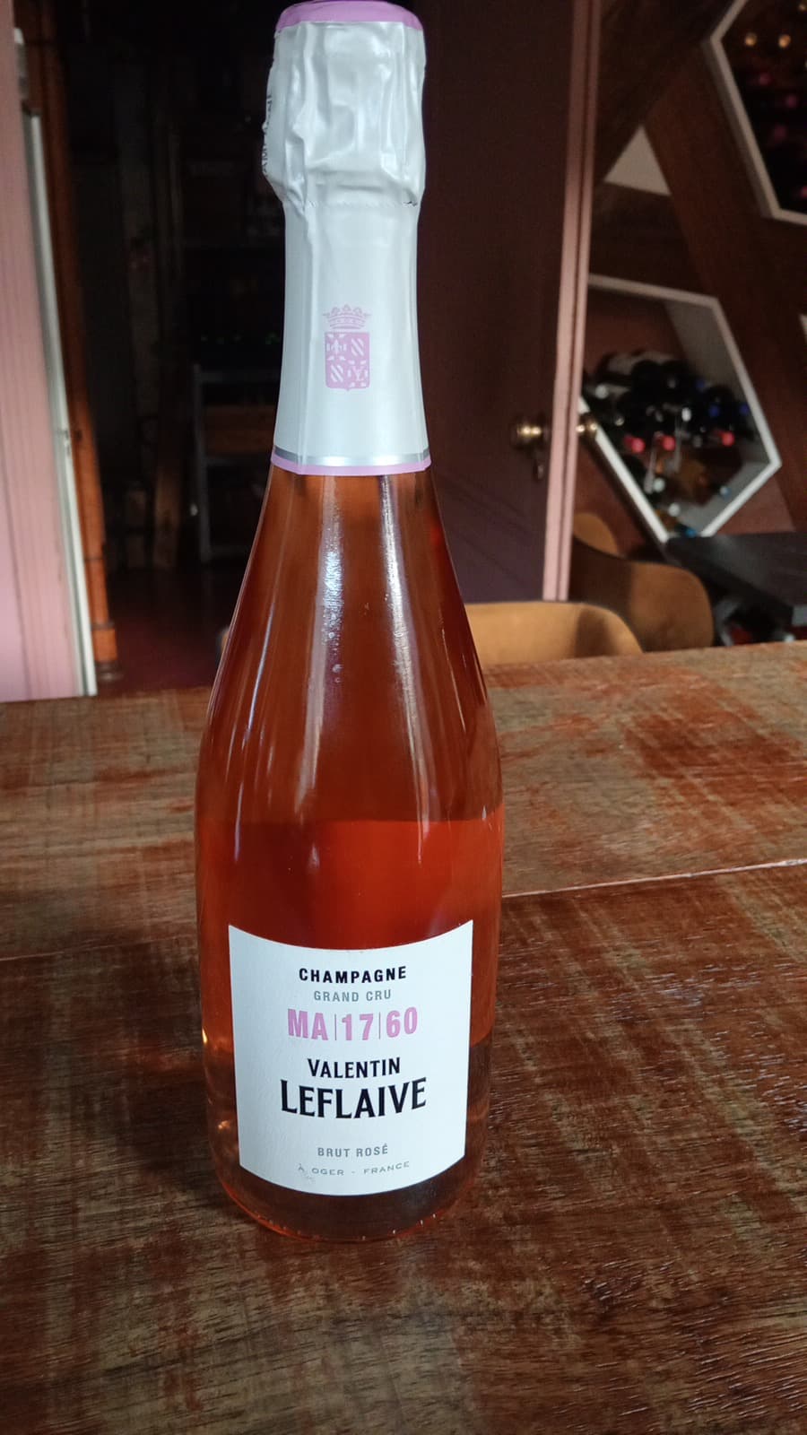 Grand cru MA1760 Brut rosè — Valentin Leflaive
